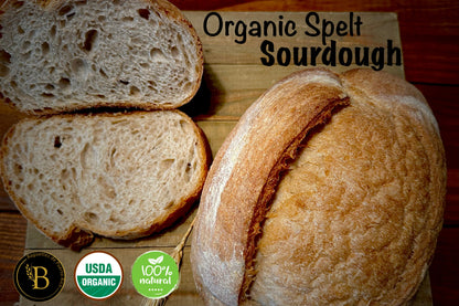 Organic Spelt Sourdough / Pan de Espelta Organica de Masa Madre