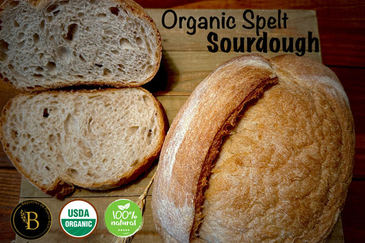 Organic Spelt Sourdough / Pan de Espelta Organica de Masa Madre